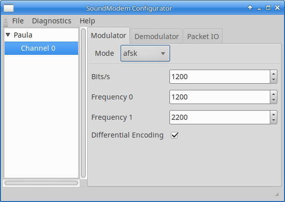 Sound Modem Configurator