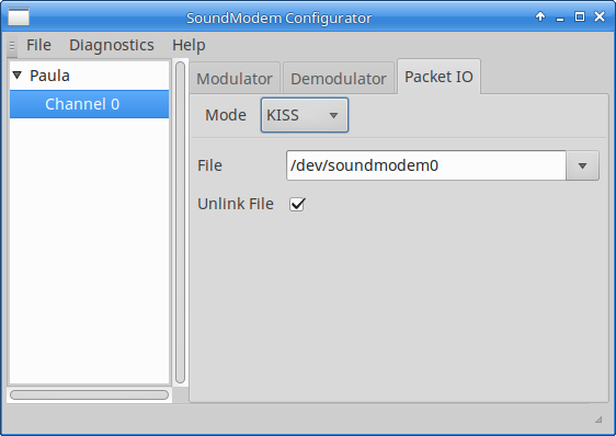 Sound Modem Configurator